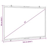 vidaXL Projectiescherm Wandhangend 72 inch 16:9 met 33% Korting