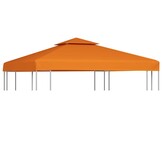 vidaXL Prieeldoek Vervanging Oranje 3x3m - 34% Korting