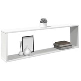 vidaXL Wandschappen Kubus Wit (4 stuks) - 34% Korting!