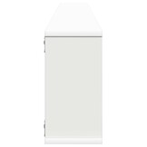 vidaXL Wandschappen Kubus Wit (4 stuks) - 34% Korting!