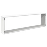 vidaXL Wandschappen Kubus Wit (4 stuks) - 34% Korting!