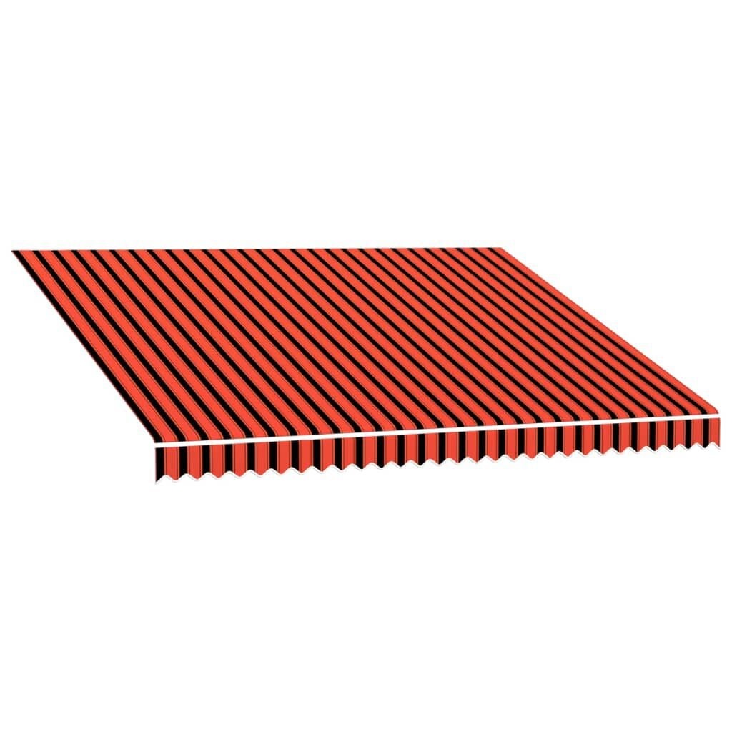 VidaXL Luifeldoek 400x300 cm Canvas Oranje/Bruin - 34% Korting!