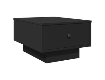 vidaXL Salontafel 60x45x31 cm Zwart Bewerkt Hout met 59% Korting
