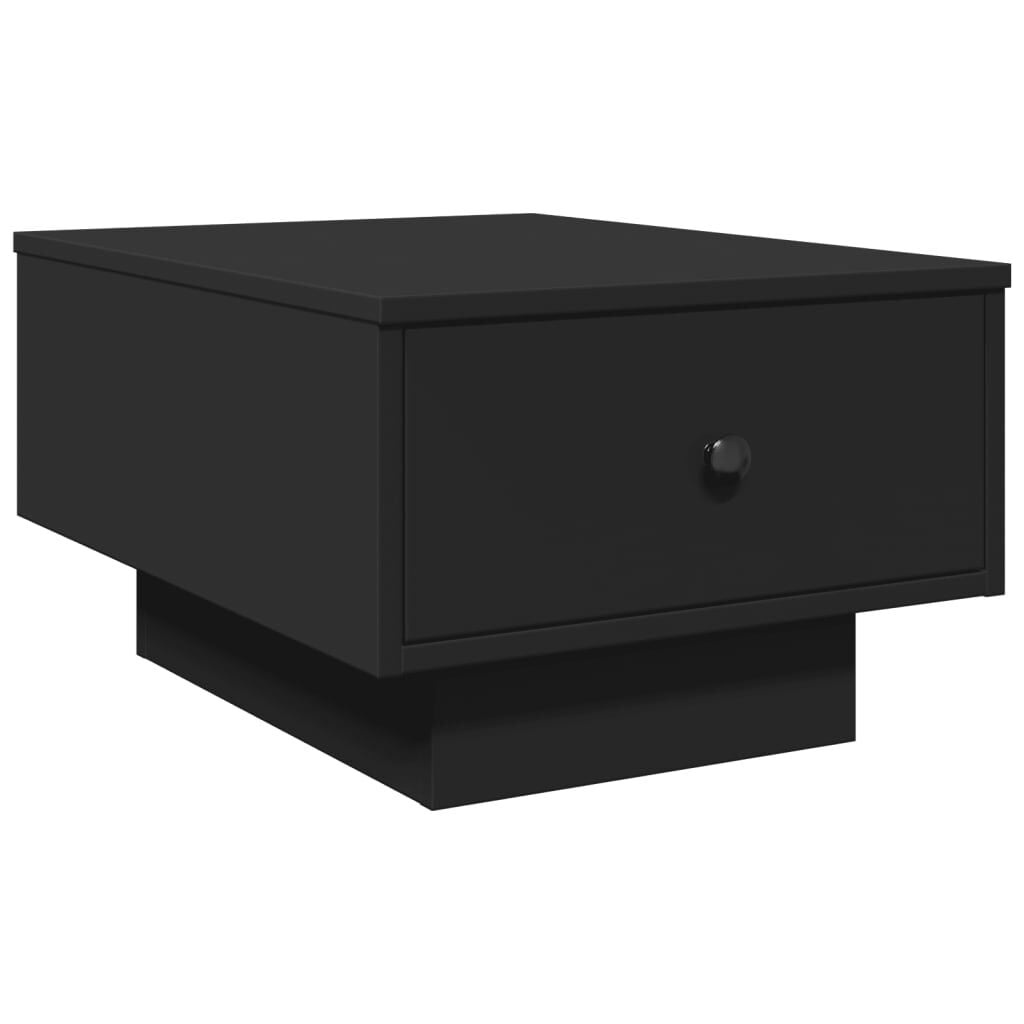 vidaXL Salontafel 60x45x31 cm Zwart Bewerkt Hout met 59% Korting