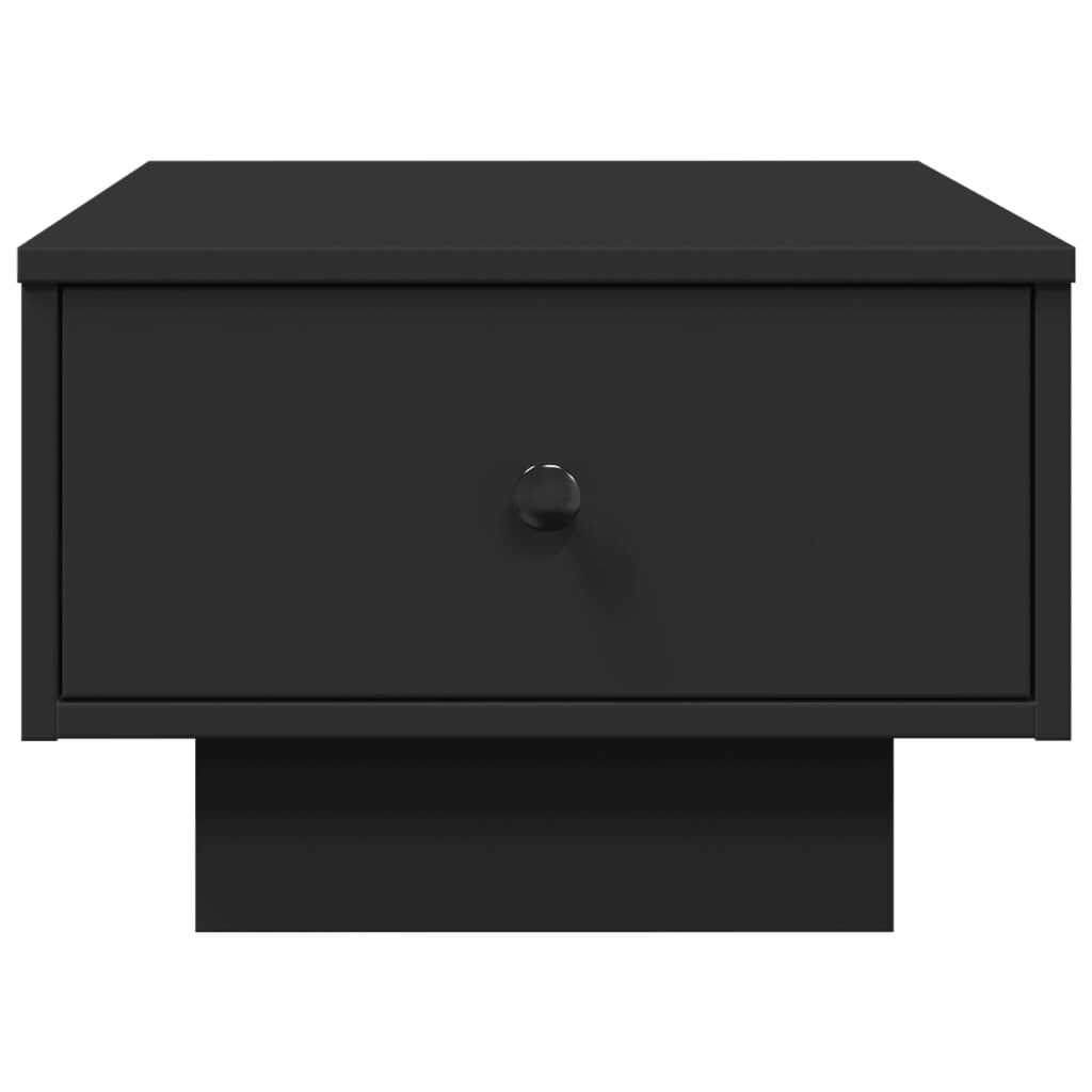 vidaXL Salontafel 60x45x31 cm Zwart Bewerkt Hout met 59% Korting