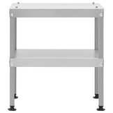 vidaXL Rookoven Tafel Gegalvaniseerd Staal - 34% Korting