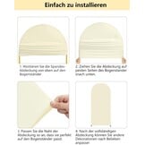 Beige Trouwboog Achtergrondhoes 2x1m - 31% Korting