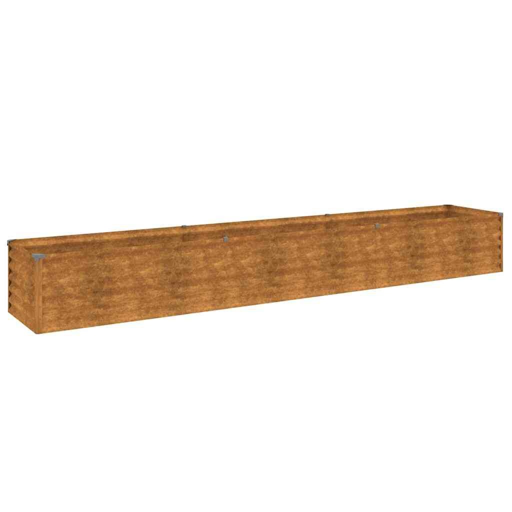 Verhoogde Plantenbak Cortenstaal 291x50x36 cm - 34% Korting