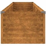 Verhoogde Plantenbak Cortenstaal 291x50x36 cm - 34% Korting