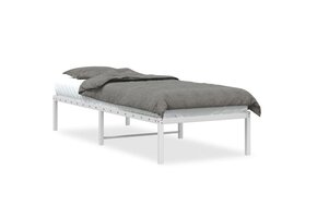 VidaXL Bedframe Metaal Wit 80x200 cm - 46% Korting!