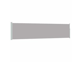 Uittrekbaar Tuinscherm VidaXL 120x500cm Grijs - 34% Korting