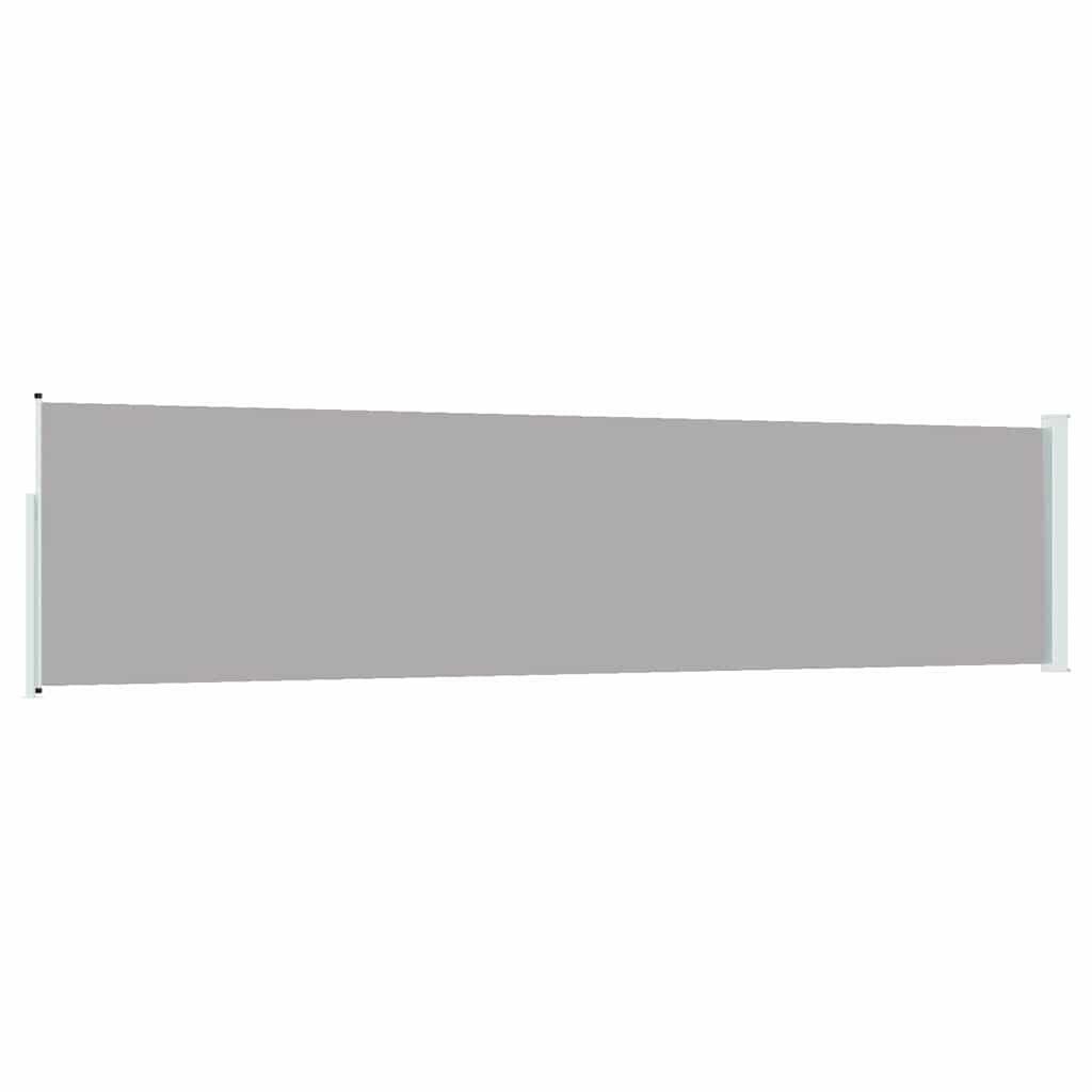 Uittrekbaar Tuinscherm VidaXL 120x500cm Grijs - 34% Korting