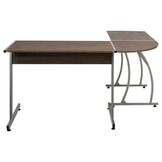 Hoekbureau Bewerkt Hout Bruin - 54% Korting!