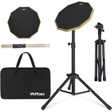 Drum Oefenpad Set 12 Inch Zwart - 33% Korting