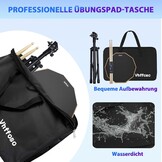Drum Oefenpad Set 12 Inch Zwart - 33% Korting