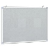 VidaXL Magnetisch Whiteboard 80x60 cm Aluminium - 53% Korting