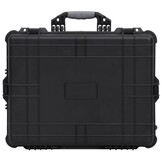 Zwarte Flightcase op Wieltjes, 63x50x23 cm - 35% Korting