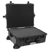 Zwarte Flightcase op Wieltjes, 63x50x23 cm - 35% Korting