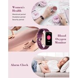 SHANG WING L2 Smartwatch Dames - 1,47" HD Scherm - Fitness Tracker - Paars (33% Korting)