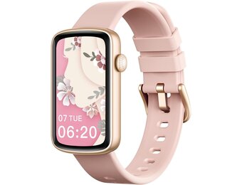 SHANG WING L2 Smartwatch Dames - Roze - 1,47 inch - 33% Korting