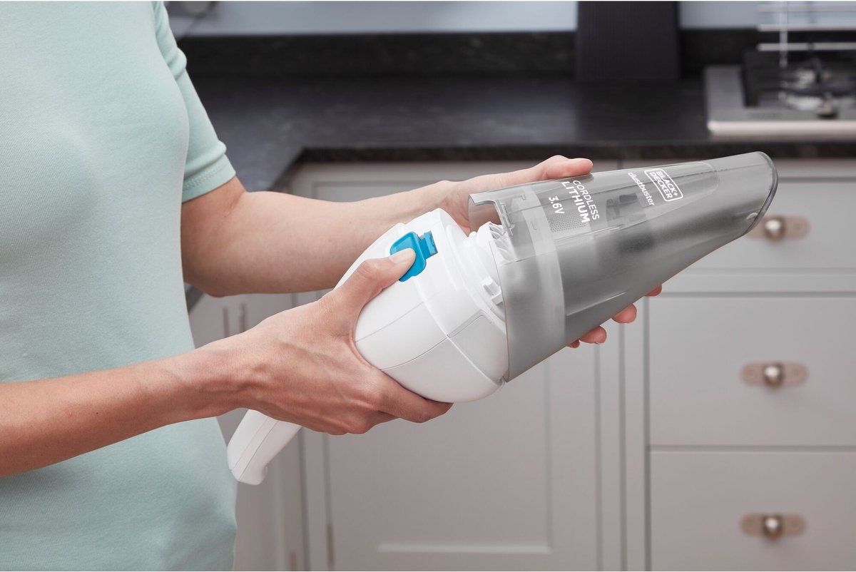 BLACK+DECKER Kruimeldief 3.6V Wit - 33% Korting