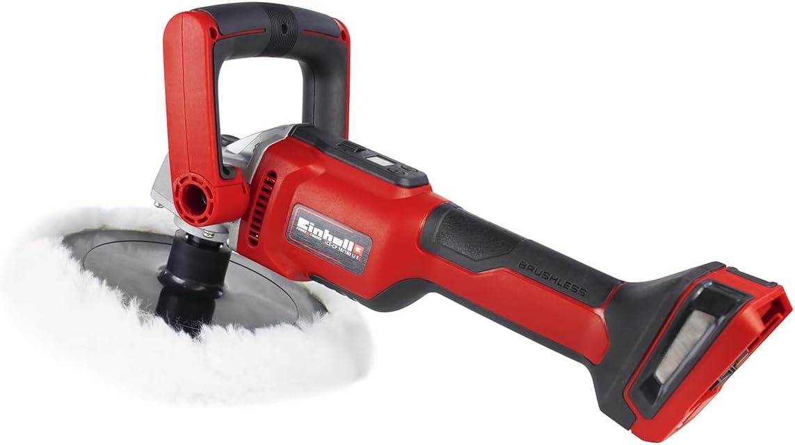 Einhell Accu Polijst- en Slijpmachine CE-CP 18/180 Li E Solo 18V Rood/Zwart met 54% korting