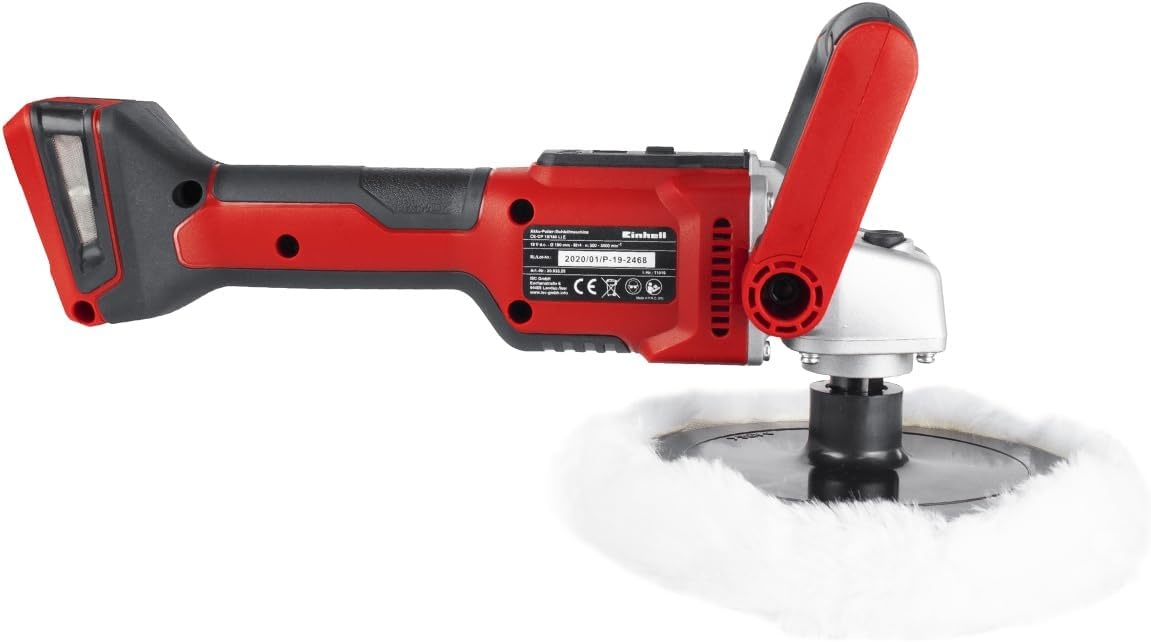 Einhell Accu Polijst- en Slijpmachine CE-CP 18/180 Li E Solo 18V Rood/Zwart met 54% korting