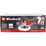 Einhell Accu Polijst- en Slijpmachine CE-CP 18/180 Li E Solo 18V Rood/Zwart met 54% korting