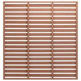 vidaXL Schuttingpaneel 180x180 cm HKC bruin