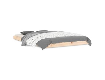 vidaXL Bedframe massief grenenhout 120x190 cm