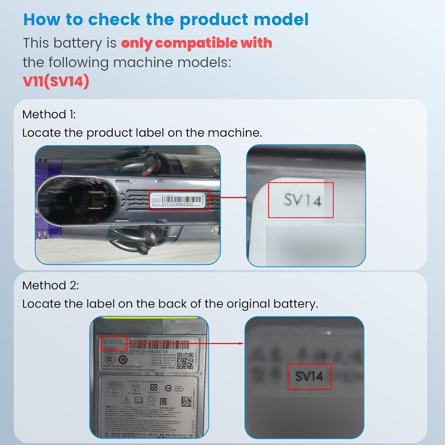 34% Korting: Dyson V11 Accu 3900 mAh 25.2V (Schroefmodel) + Lader