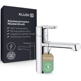 KLUDI-M3 Keukenkraan Niederdruck – 360° Draaibaar – Chroom
