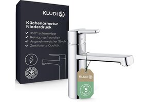 Keukenkraan Chroom met 360° Draaibare Uitloop (62% Korting)