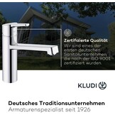 KLUDI-M3 Keukenkraan Niederdruck – 360° Draaibaar – Chroom