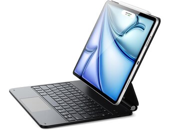 ESR Rebound Magnetische Toetsenbordhoes voor iPad Pro 12.9" (2022/2021) - Grijs