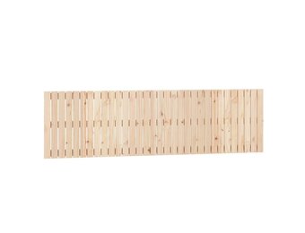 vidaXL Wandhoofdbord 204x3x60 cm massief grenenhout