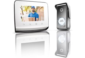 Video-intercom Somfy V350: 7" Scherm, Nachtzicht, 60% Korting