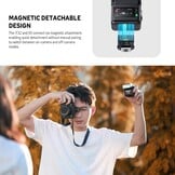 Godox iT32 met X5-N camera flash kit voor Nikon, afneembare magnetische hotshoe/trigger ontwerp met TTL & HSS, 2,4 G multi-flash sync, ingebouwde batterij, touchscreen, met diffuser, filter, opbergtas