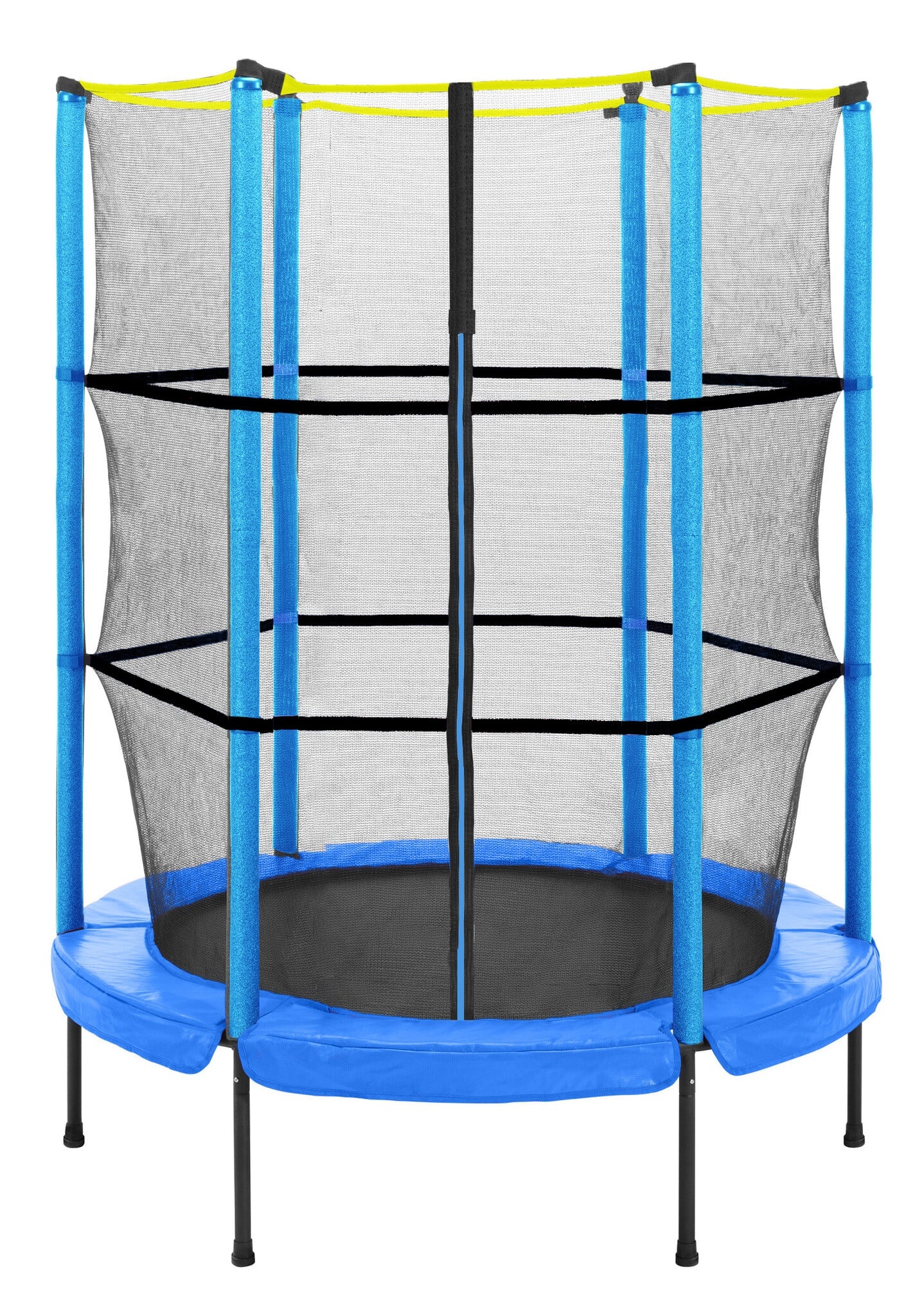 Trampoline met veiligheidsnet - Ø 152 cm - 5ft - blauw
