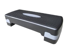 Verstelbare Aerobic Step (10-20 cm) - Zwart/Grijs - 67x28 cm - 33% Korting
