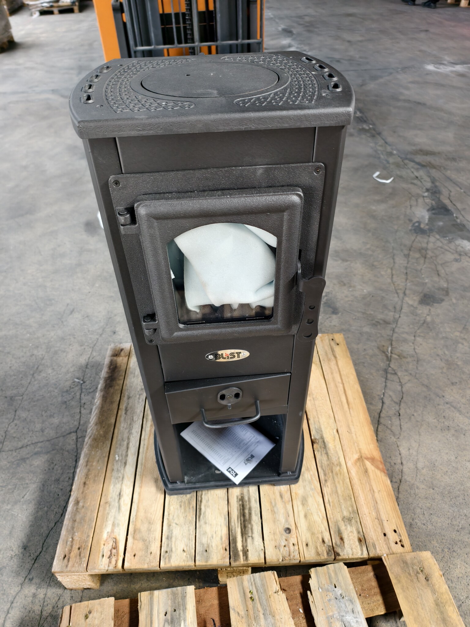 Houtkachel Antraciet 6,6-8,5 kW - 60% Korting