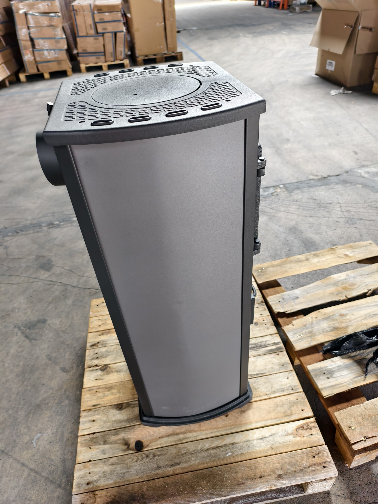 Houtkachel Antraciet 6,6-8,5 kW - 60% Korting