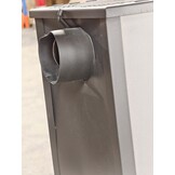Houtkachel Antraciet 6,6-8,5 kW - 60% Korting