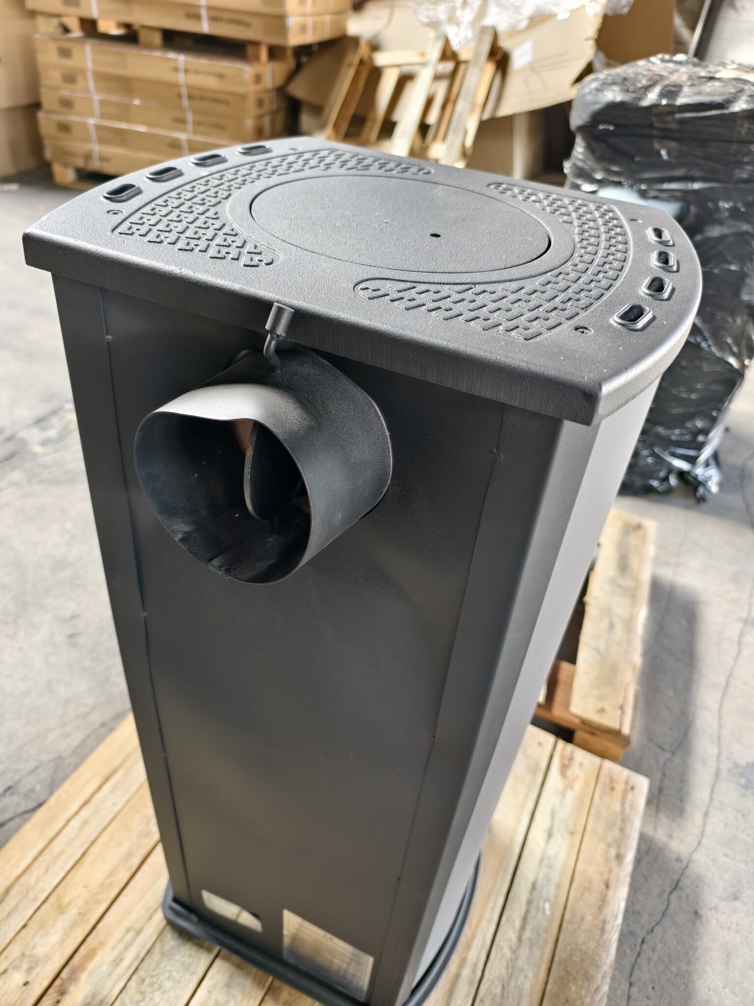 Houtkachel Antraciet 6,6-8,5 kW - 60% Korting