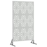 vidaXL Privacyscherm 100 x 50 x 180 cm Gegalvaniseerd staal zilver