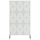 vidaXL Privacyscherm 100 x 50 x 180 cm Gegalvaniseerd staal zilver