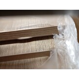 vidaXL Badkamerkast 30x30x190 cm bewerkt hout sonoma eikenkleurig