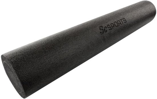 Pilates rol zwart 90 x 15 cm