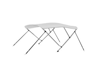 vidaXL Biminitop 3-boogs 183x180x137 cm wit
