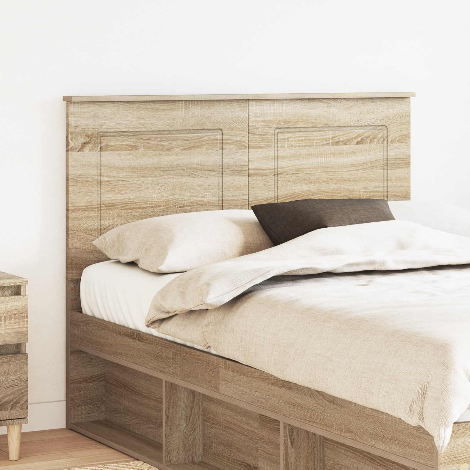vidaXL Hoofdbord Sonoma Eiken 100 cm Geconstrueerd hout